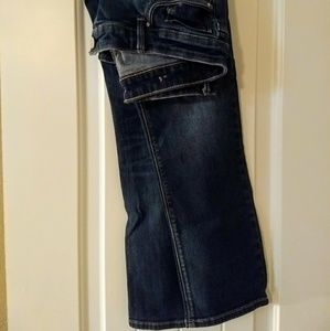 White House Black Market Slim Crop Jeans